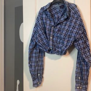 Tommy Jeans Reworked Plaid Crop Top